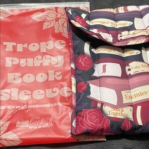 Trope Puffy Book Sleeve